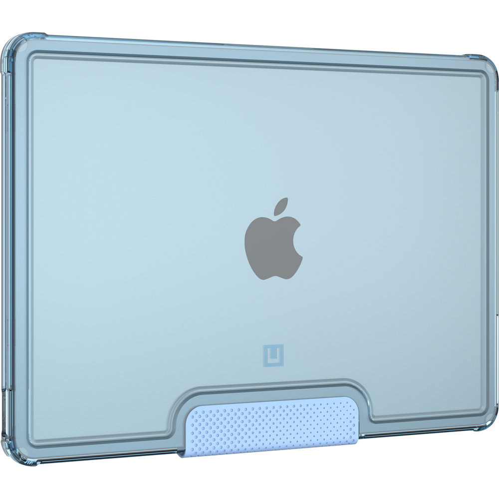 Чехол-накладка UAG [U] Lucent Cerulean для MacBook Air 13" (2022 M2), лазурный голубой